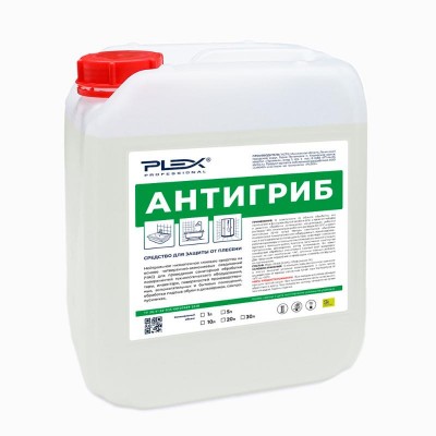 Нейтральное низкопенное моющее средство Plex Антигриб (5 л)