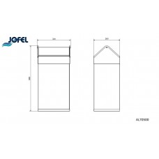 Урна для мусора Jofel AL70500