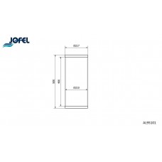 Цилиндр для зонтов Jofel AL95101