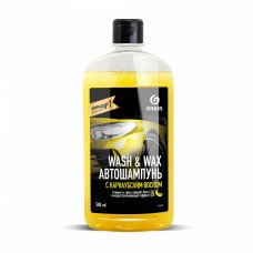 Автошампунь с карнаубским воском Grass Wash & Wax (500 мл)