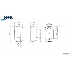 Дозатор для жидкого мыла Jofel НТ Aitana AC70300
