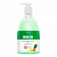 Дезинфицирующее средство на основе изопропилового спирта Grass DESO C9 гель (ананас) (500 мл)