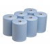 Бумажные полотенца в рулонах Scott Slimroll, голубые