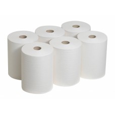 Бумажные полотенца в рулонах Scott Slimroll, белые