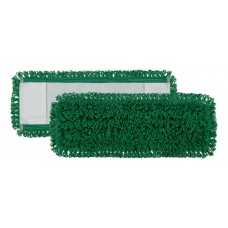Моп Microriccio с кармашками, микрофибра, зеленый, 40*13 см