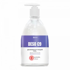 Дезинфицирующее средство на основе изопропилового спирта Grass DESO C9 гель (500 мл)