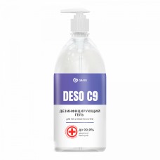Дезинфицирующее средство на основе изопропилового спирта Grass DESO C9 гель (1000 мл)
